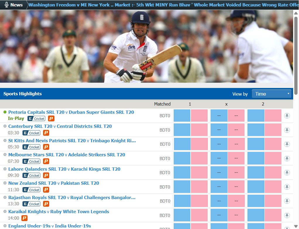 Crickex bet login in Bangladesh